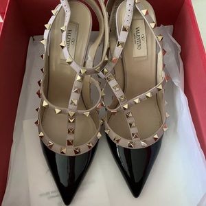 Valentino Rockstud t-strap pumps heels size 41